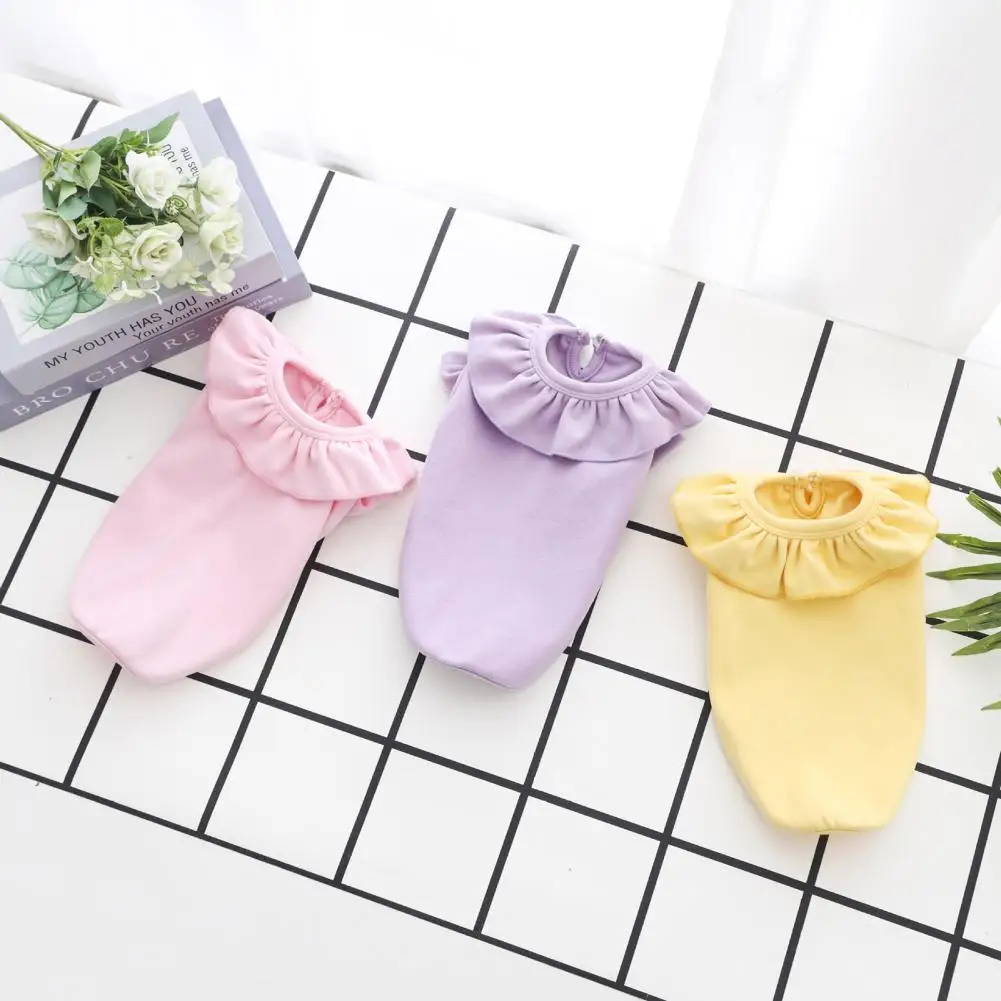 Dog Skirt Fashion Two-legged Dog Dress Cotton Dress Elastic Puppy for Daily Life