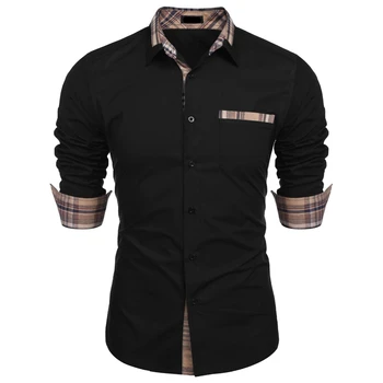 Men's Long Sleeve Shirt Formal Shirt Business Casual High Quality Comfortable Fashion Lapel Men's Large Size Top