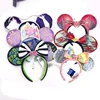 2025 Mickey Mouse Ears Headband Disneyland Hair Hoop toys kids COSTUME Headband Hair Hoop Cosplay Plush Gift