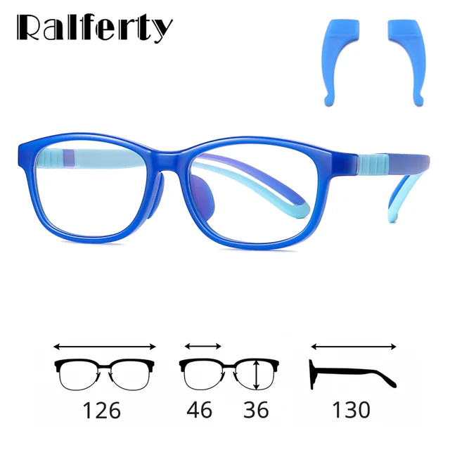 Ralferty Flexible Children's Anti-glare Blue Light Computer Glasses Kids  Boy 0 Diopter Spectacles Myopia Optical Glasses Frame - AliExpress