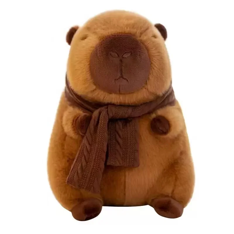 Capybara Plush Toy Sitting Pose