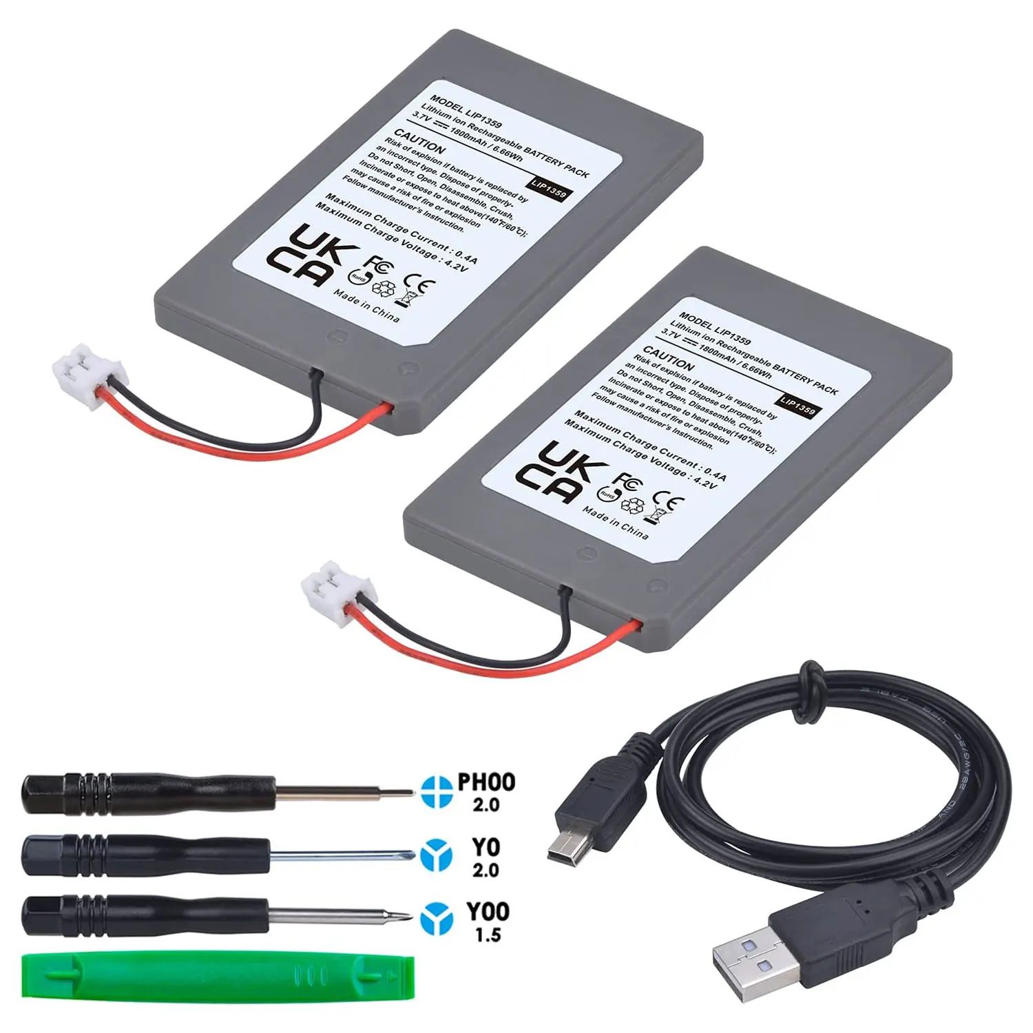 소니 플레이스테이션 3 듀얼쇼크 3 CECHZC2E CECHZC2U 용 PS3 컨트롤러 배터리, 1800mAh LIP1359 교체 배터리, 컨트롤러 및 USB Best Top5 소니 플레이스테이션 3 듀얼쇼크 3 CECHZC2E CECHZC2U 용 PS3 컨트롤러 배터리, 1800mAh LIP1359 교체 배터리, 컨트롤러 및 USB Best Top5
