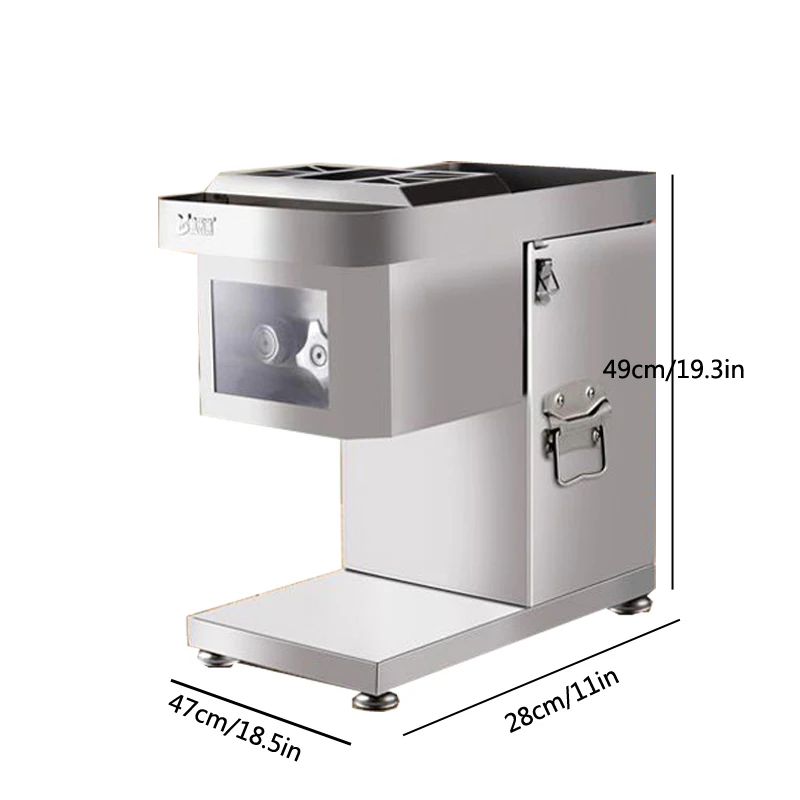 Fully Automatic Electric Meat Slicer, Commercial Fully Automatic Stainless Steel Beef And Pork Slicer 2