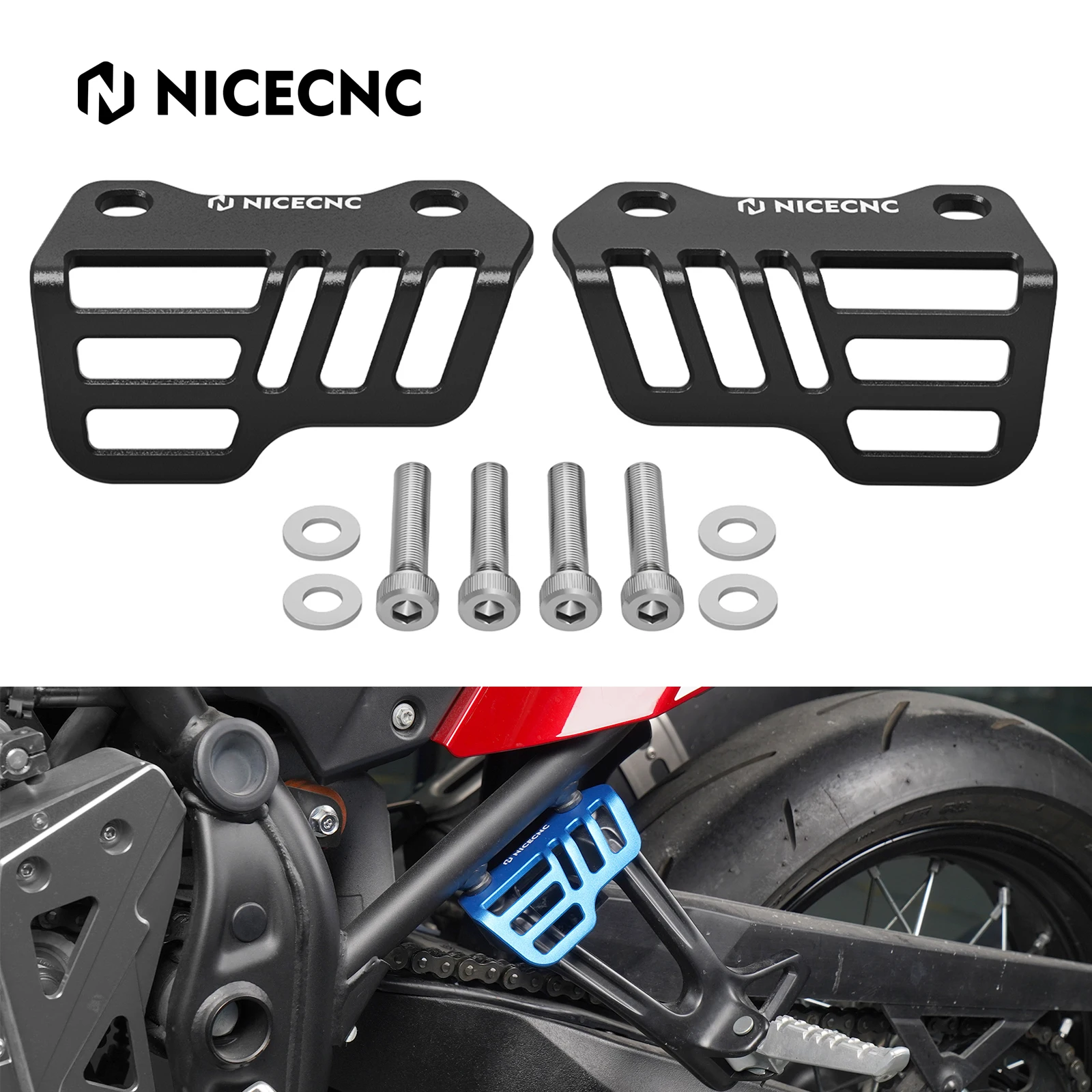 Per 2019-2024 Yamaha Tenere 700 Roll Bag Staffe Di Fissaggio Borse Senza Rack Gancio Di Reggiatura Per Tenere 700 Rally Edition 2020-24