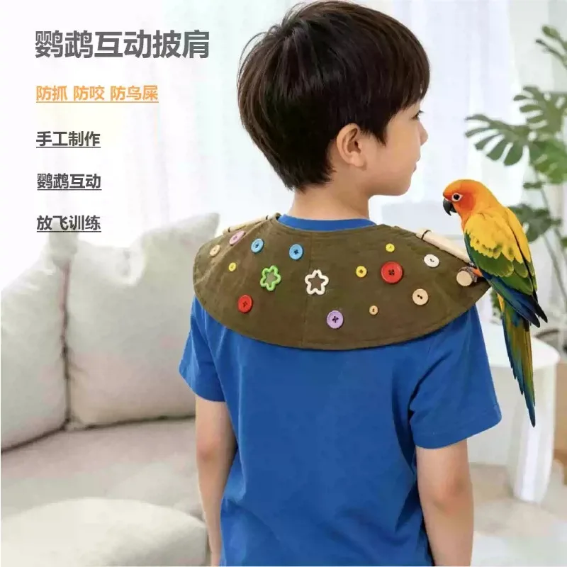 Bird Shoulder Protection Shawl 6