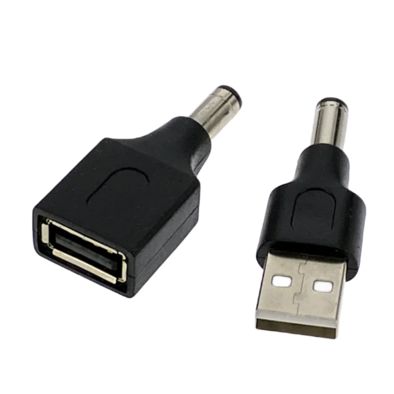 USB to DC Power Adapter – 5.5x2.1mm Jack Converter