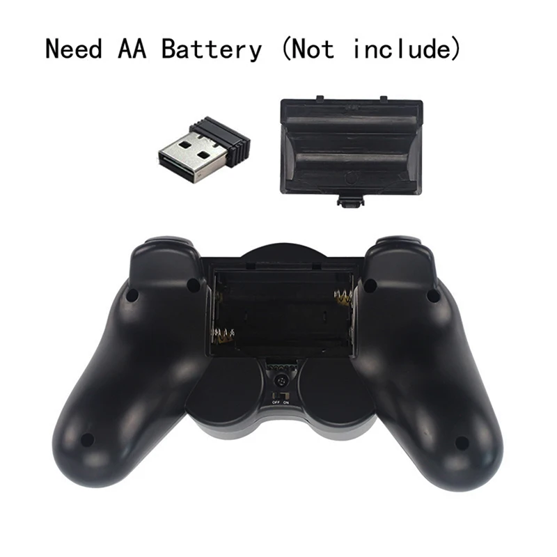 2.4G Wireless Gamepad Gaming Controller Joystick For PC Laptop PS3 Android TV Box Joypad For Raspberry Pi 4 3 Retropie Retroflag