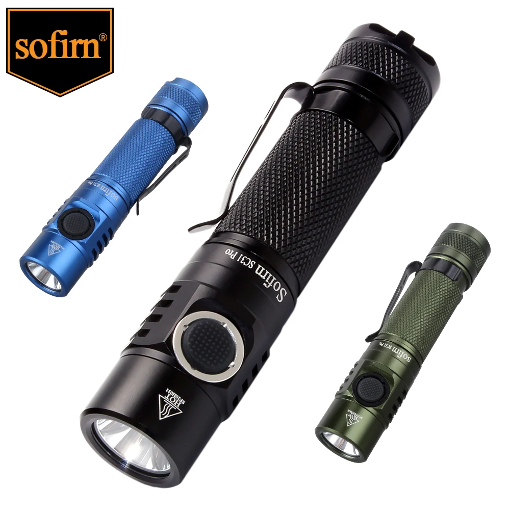  Sofirn Sc31 Pro Sst40 2000lm Led Flashlight Rechargeable 18650 Flashlights Usb C Powerful Led Torch Outdoor Lantern Anduril - Flashlights & Torches - AliExpress 