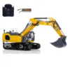 Upgraded 1/14 Scale LESU LR945 RTR RC Hydraulic Excavator 3 Arms Digger Metal Remote Control Construction Vehicles Model Toys 2