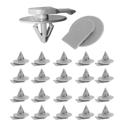 20pcs Auto Wheel Arch Trim Clips Fasteners Grey Retainers For BMW Mini Cooper R50 R52 R53 R56 F56 Car Interior Детали интерьера