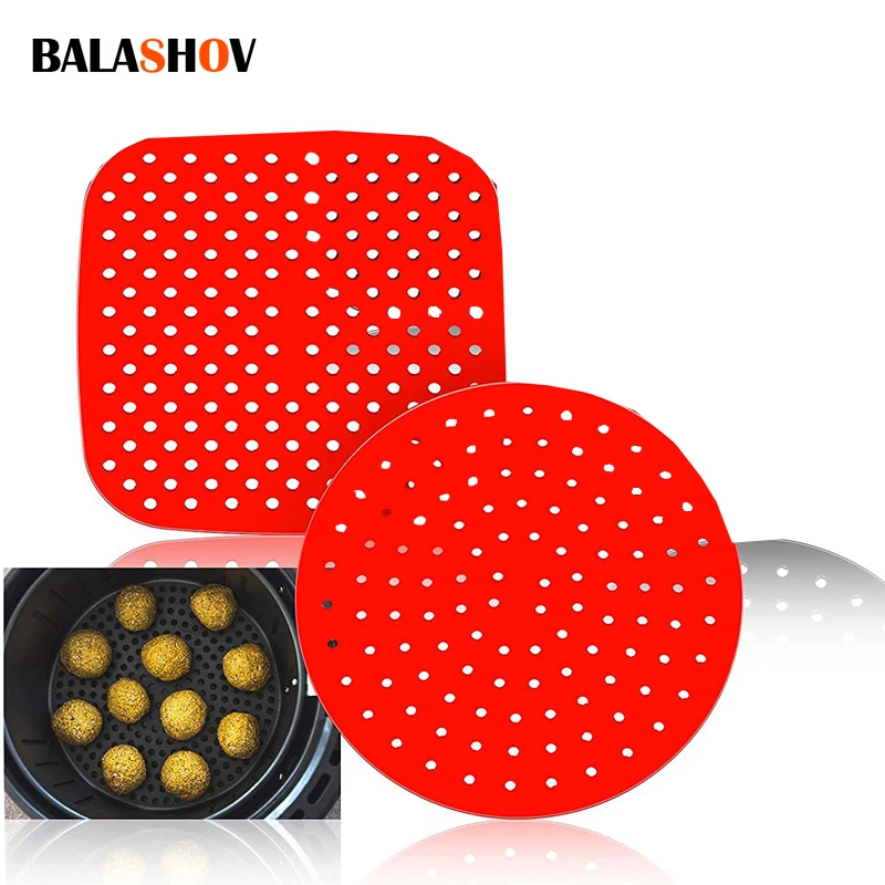 Reusable Silicone Air Fryer Liner Mat Baking Inner Liner Cooking Mat