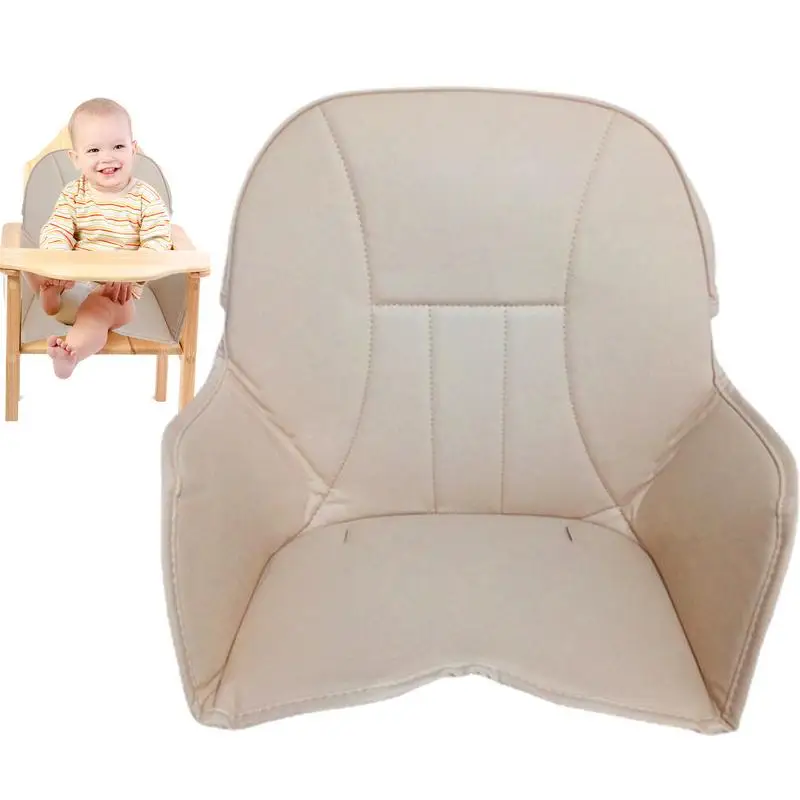 

Chair Pads For Dining Chairs Kids Booster Seat Pad For Table Portable Travel Increasing Cushion For Chair Leather Anti-Scratch