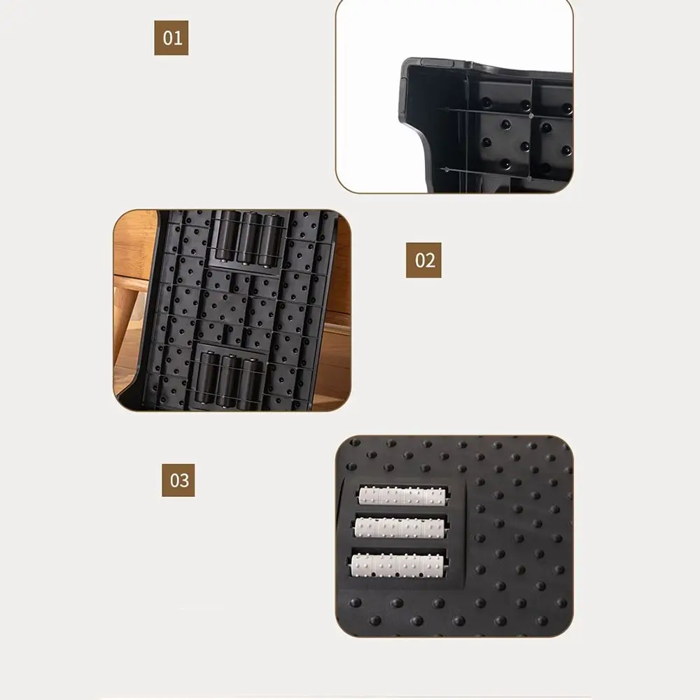 With Roller Office Footrest Work Footrest Under Desk Support Desk Footrest Under Desk Footrest Feet Stool Foot Resting Stool