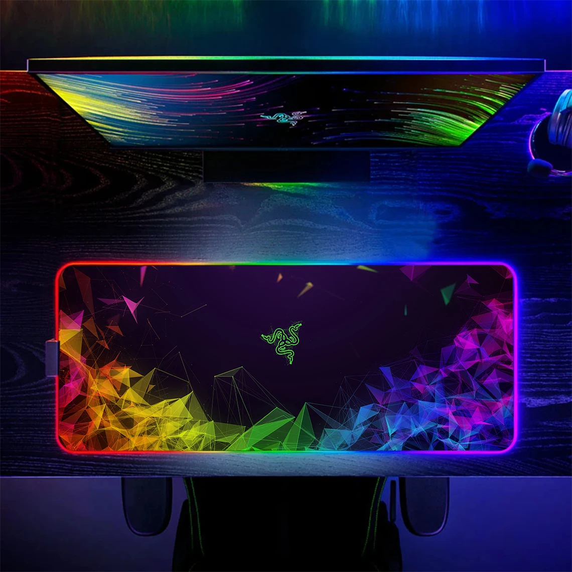 

Игровая мышь RAZER Pad RGB светящийся настольный компьютер Аксессуары для планшетов