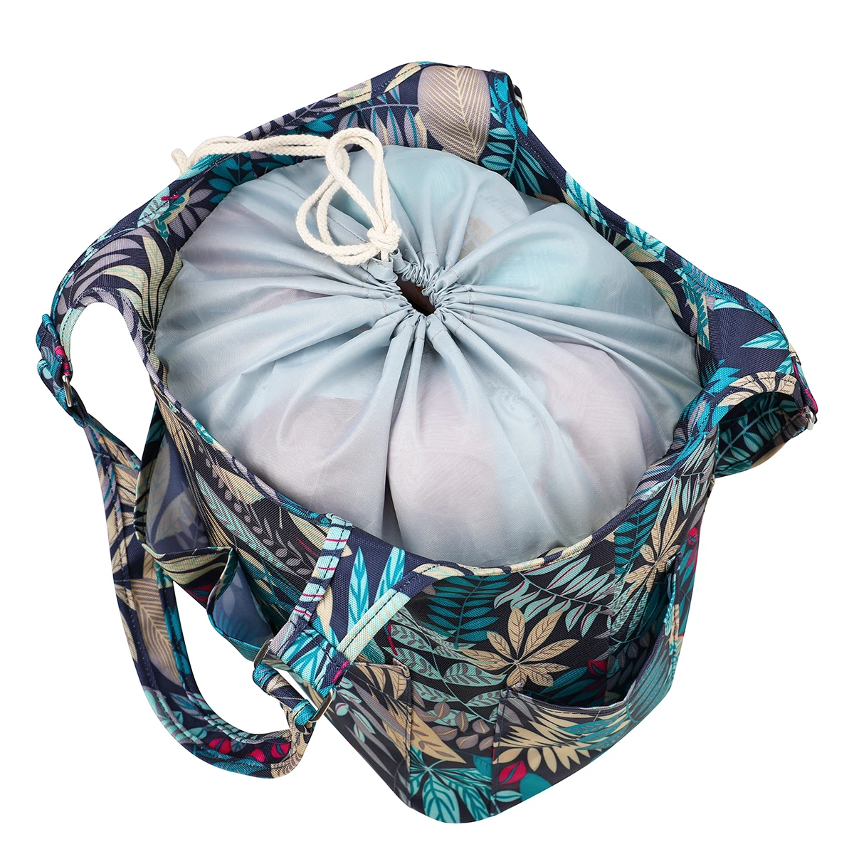 Sewing Accessories Yarn Storage Bag Yarn Storage Organizer Yarn Storage Bag Maple Leaves Knitting Tote Bag Travel Storage Thread Wool Yarn Crochet Hooks Knitting Needles