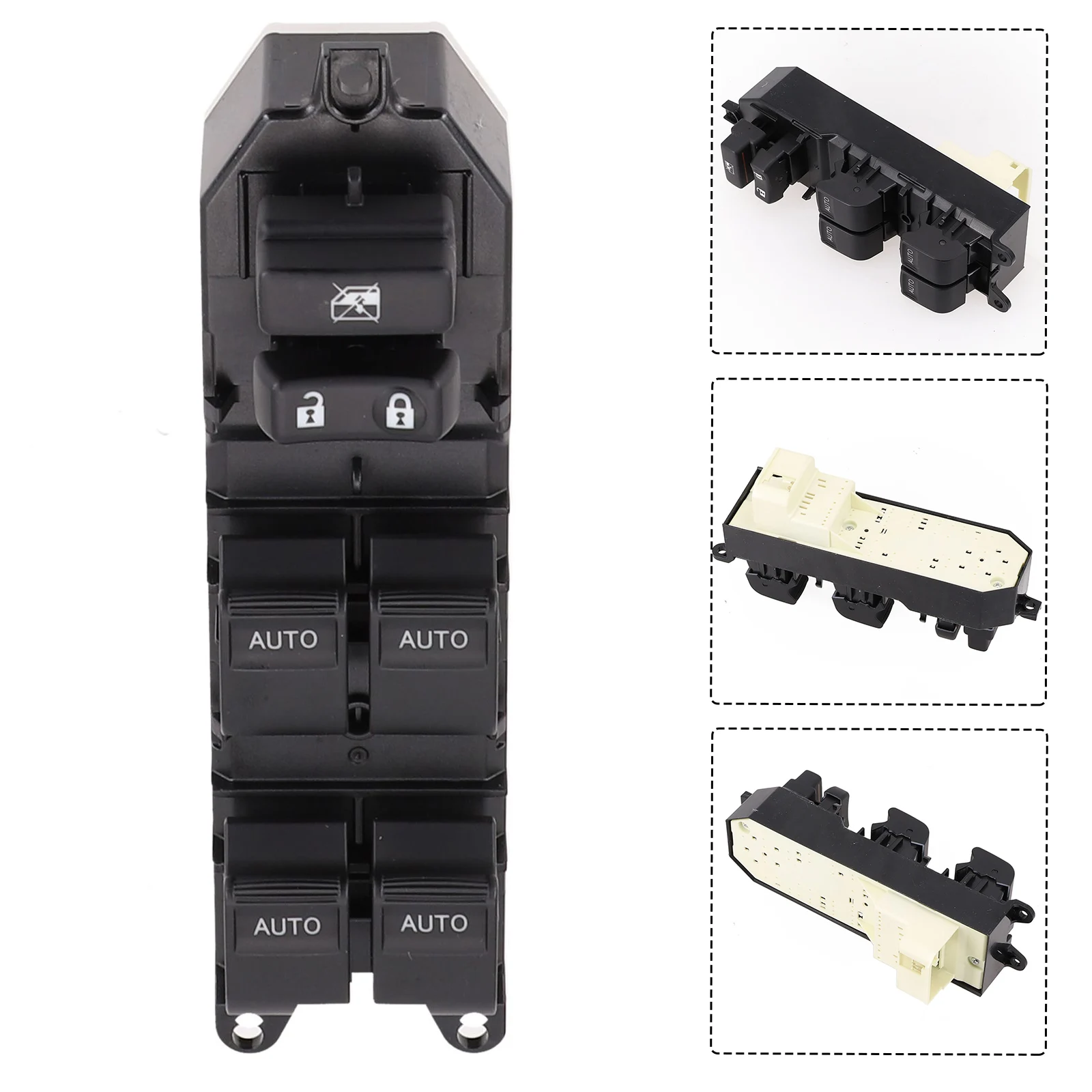 

Auto Parts Switch Auto Black Blue Down Up Driver Side LED Power Glass LHD Replacement 1 Pc 84820-0R040 848200R040