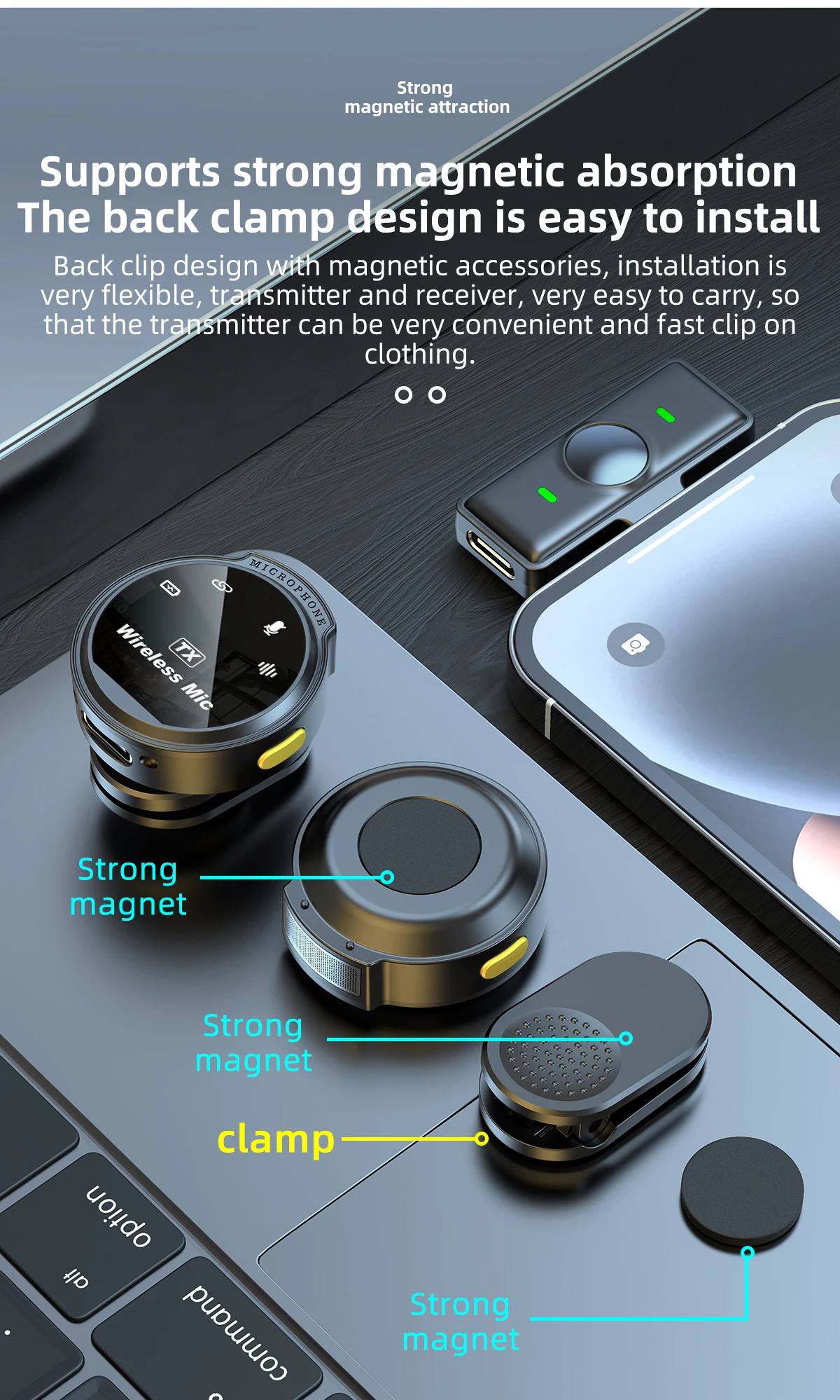 Xiaomi Wireless Lavailer Microphone - User Manual
