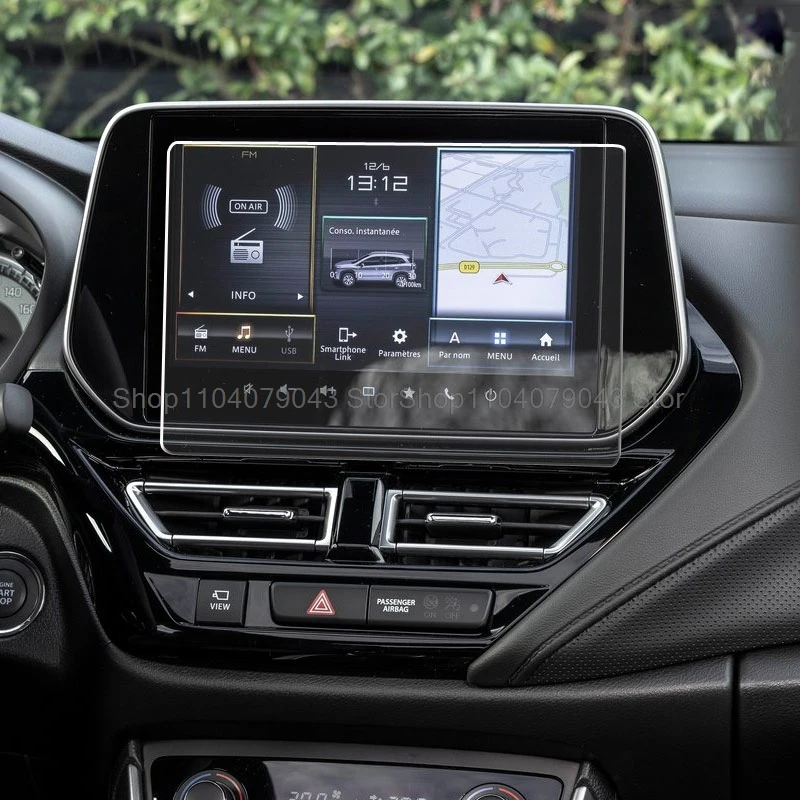 Displayschutzfolie aus gehärtetem Glas für Suzuki SX4 S-Cross 2022 7 Zoll oder 9 Zoll Auto Infotainment Radio GPS-Navigation Innenraum – Detail 3