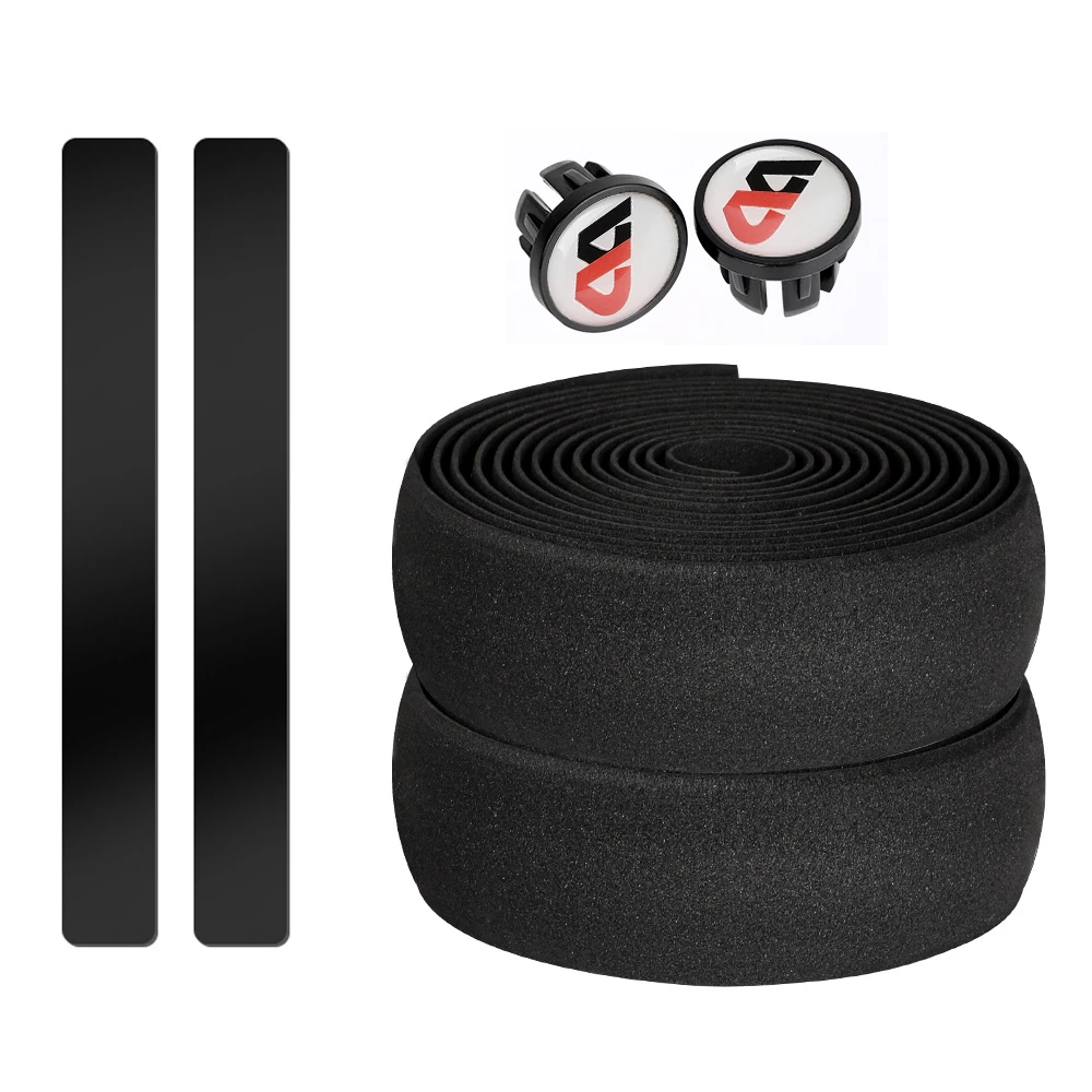 Bicycle Bar Grips Handlebar Straps Bike Bar Grips Wraps Tape Bike Handlebar Tape EVA Shock Absorption Anti-slip
