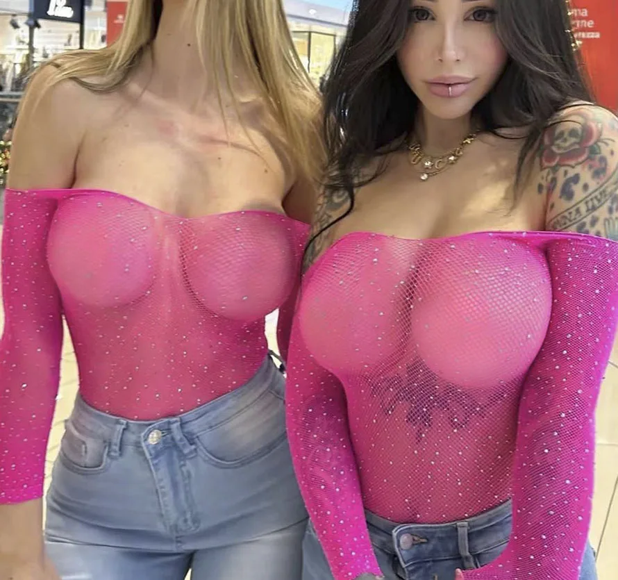 

Sexy Lingerie Women Diamonds Bodysuit Y2k Clothes Summer O Neck Mesh Transparent Body Suits Long Sleeve Bodycon Teddy Bodysuits