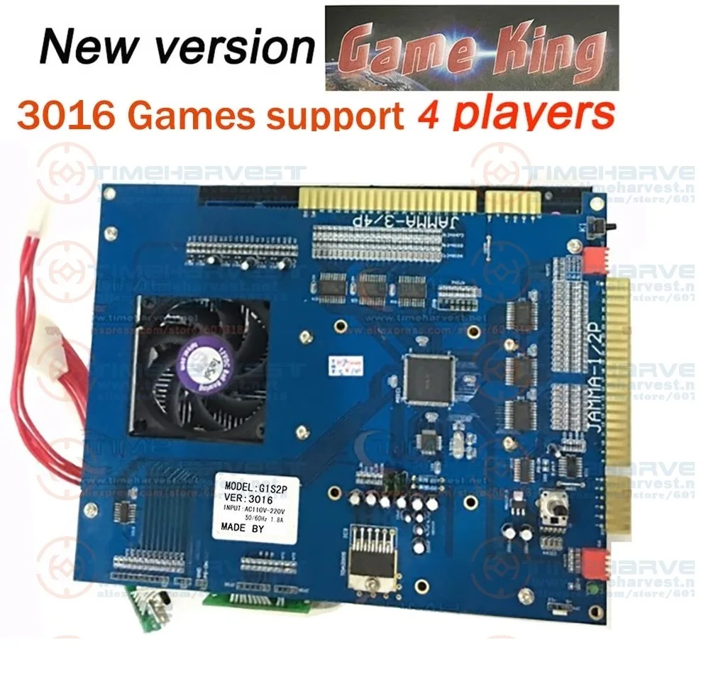 

VGA мульти игры 3016 в 1 Игровая плата новая материнская плата, Celeron Daul-Core CPU,1G DDR2, VGA Высокое разрешение для аркадной игровой машины