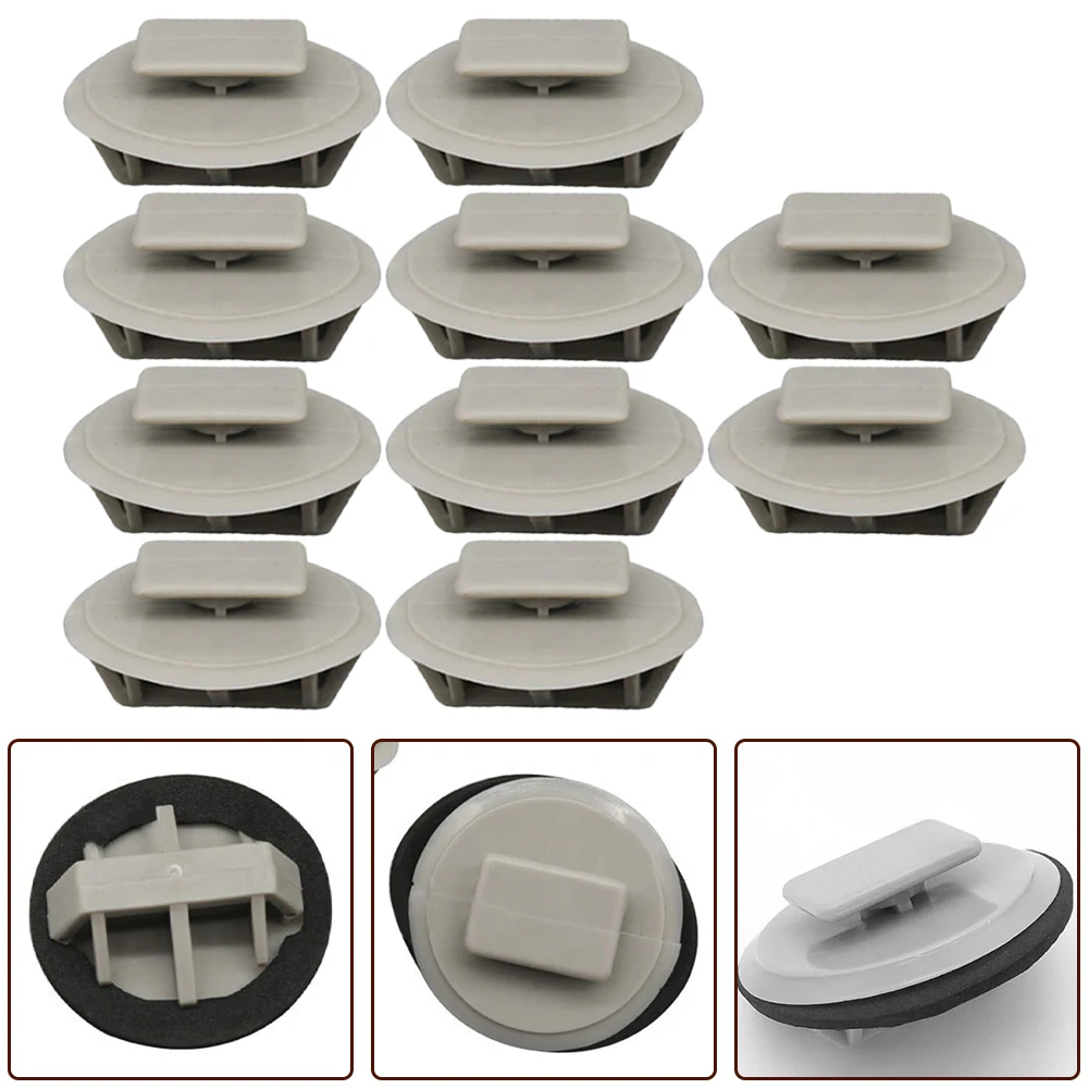 10PCS Side Skirt Sill Moulding Cover Trim Clips Some For Mazda Vehicles Car Accessories Tools Hight Quailtly Durable