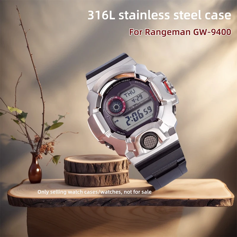 For Casio gw-9400 Case 316L stainless steel bezel G-SHOСK Master G - Main Image