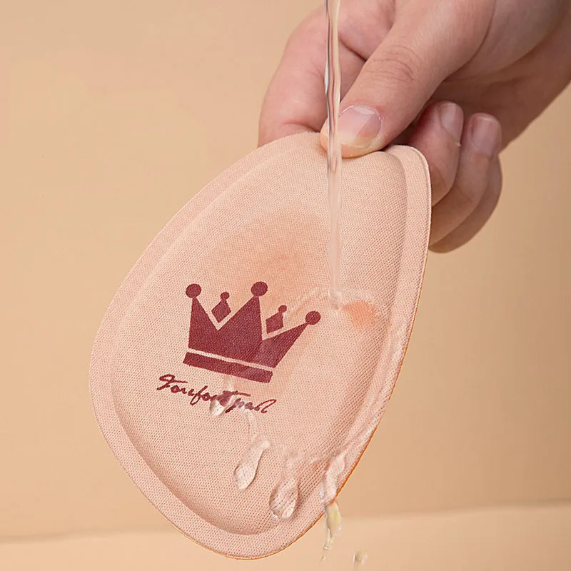 1 pair of Non-slip Crown Forefoot Pads Ladies Foot Care Pads
