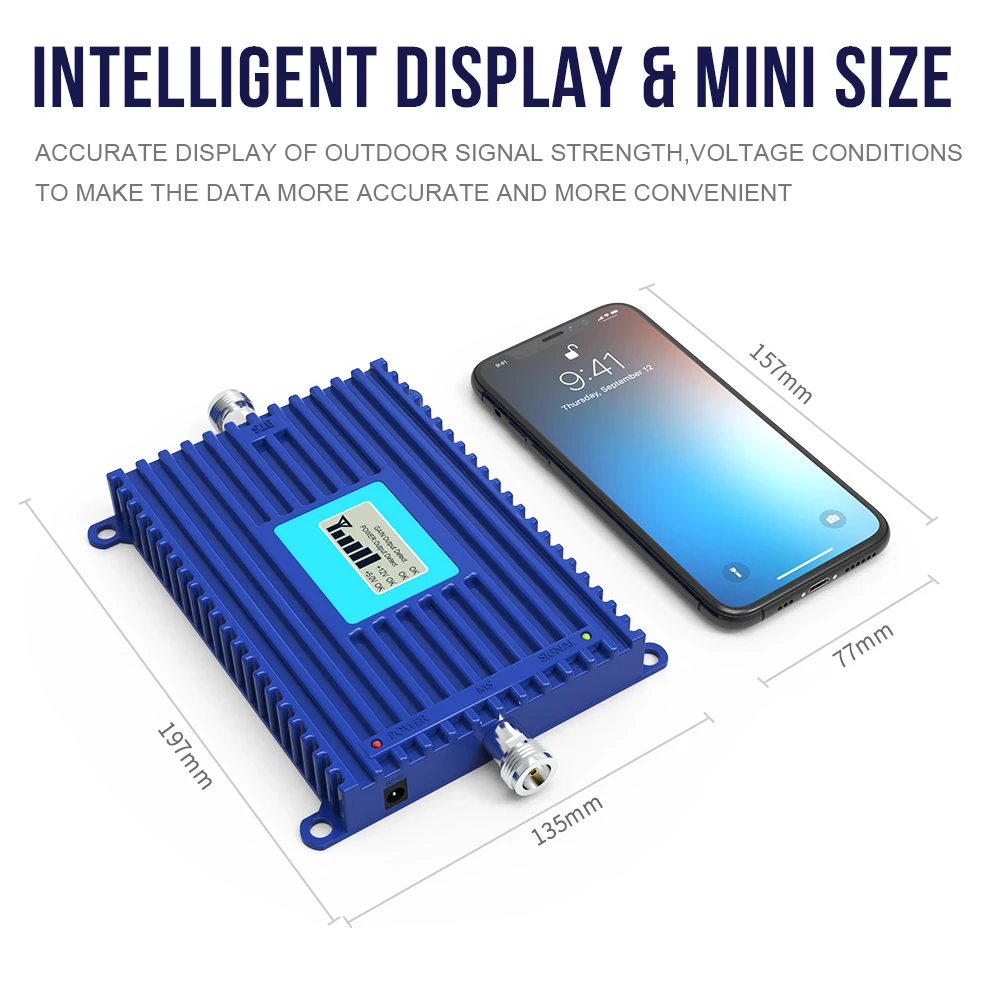 린트라텍 셀룰러 증폭기 GSM 900 B8 B3 B28 700 LTE B20 800 MHz 모바일 신호 증폭기 2G 3G 4G 네트워크 신호 중계기 AGC