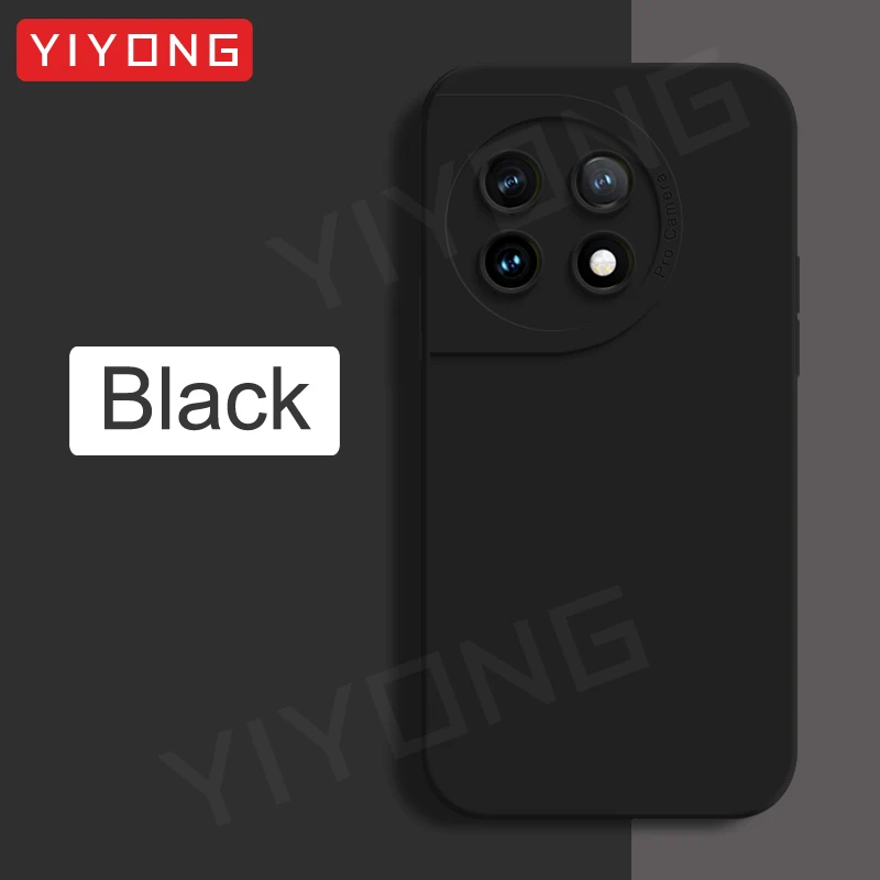 thumbnail image 1 of For OnePlus11 Case YIYONG Square Liquid Silicone Soft Cover For OnePlus 11 12 One Plus 10 9 Pro OnePlus10 OnePlus12 Phone Cases, 1 of 5