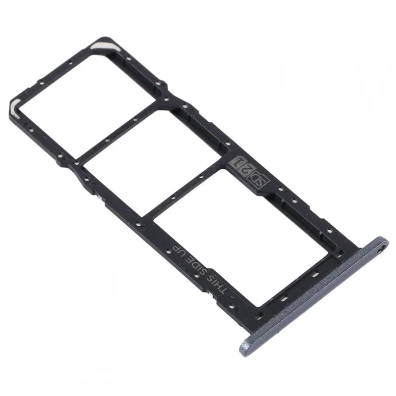 Vassoio Sim Compatibile Con Motorola Moto E6S Lato Di Ricambio Per Scheda Nero Grigio # Motorola Moto E6S (Xt2053-1, Xt2053-2)