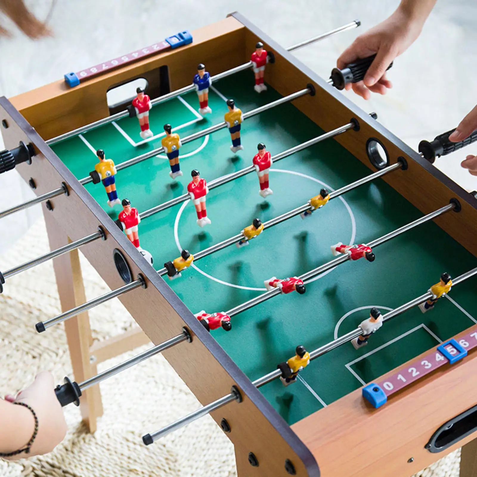 Wooden Foosball Table Sports Tabletop Football Soccer Game for Outdoor Wooden Foosball Table Sports Tabletop Football Soccer Game for Outdoor