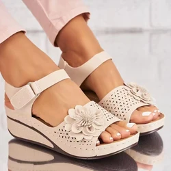 Women Summer Sandals Non Slip Lightweight Shoes for Women Sexy Breathable Slip on Classics Wedge Footwear Women Sandals Female