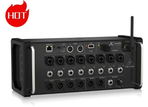 

Behringer XR12 12-входной цифровой Миксер для планшетов iPad/Android с 4 программируемыми предусивателями Мидас 8-линейными входами