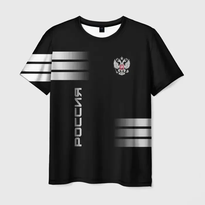 thumbnail image 1 of 2024 Nueva camiseta de verano con la bandera de Rusia para hombres, camisetas con cuello redondo estampadas en 3D para niños, ropa de manga corta para niños, ropa de calle de moda masculina, 1 of 5