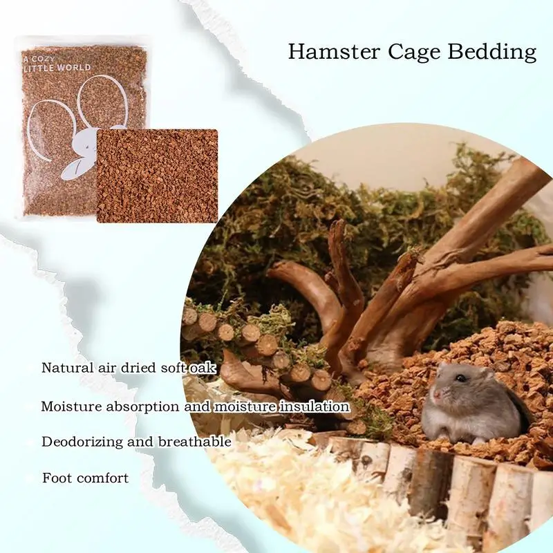 Bedding For Cage Odor Control Natural Pet Bedding For Small Animals Comfortable Habitat Decor Hamsters Cage Litter Home