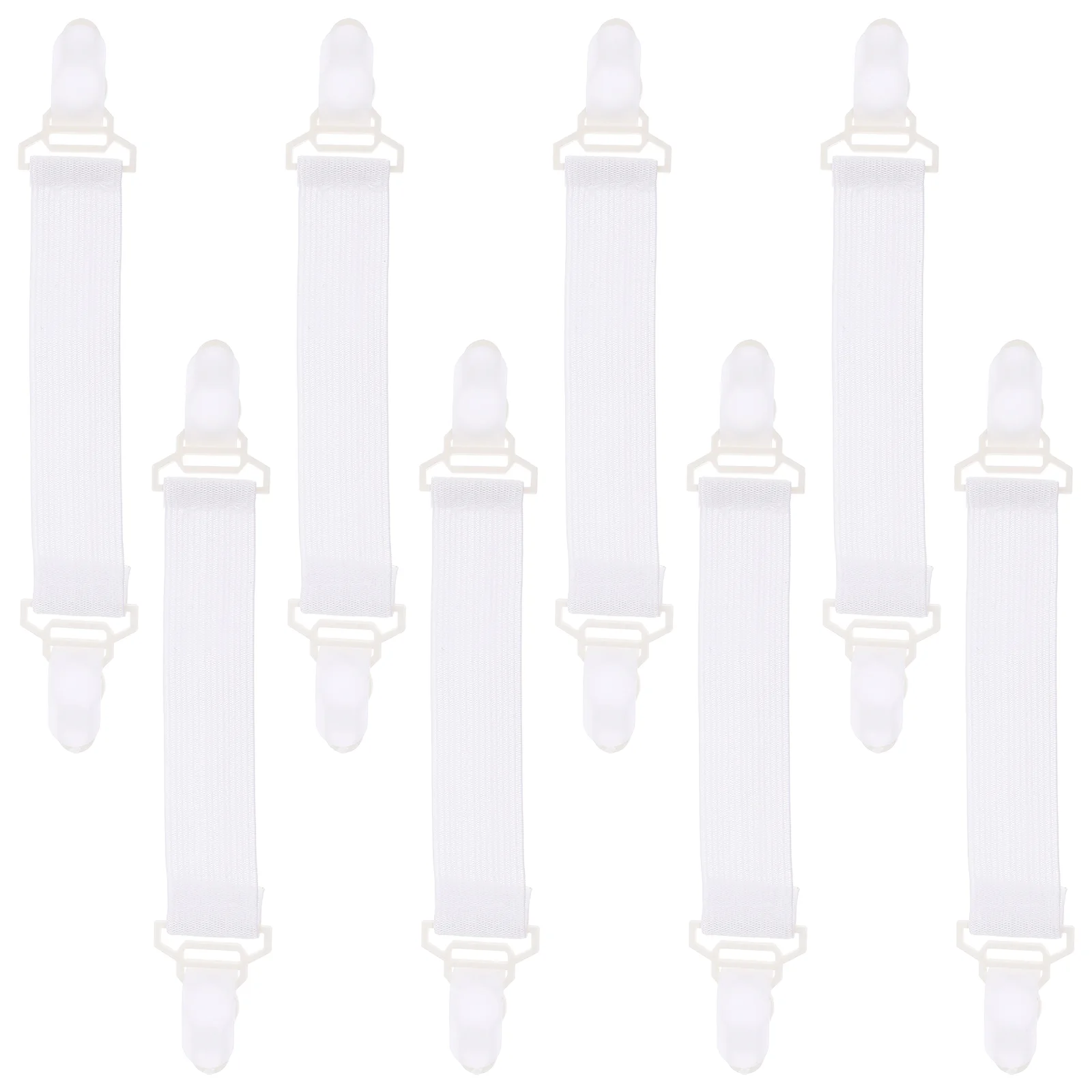 

8 Pcs Fixed Buckle Mattress Straps Bedsheet Clips/straps Suspenders Fasteners Elastic Band Pads