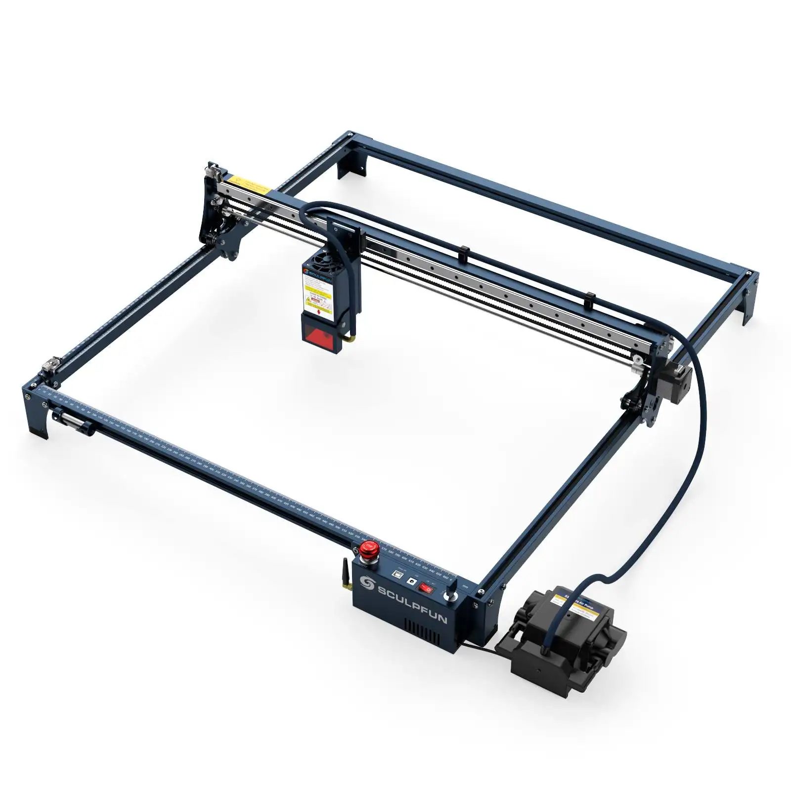 

S30 Ultra-33W Laser Engraving Machine 600x600mm Engraving Area Laser Cutter Automatic Air Assist Replaceable Lens Includes Laser