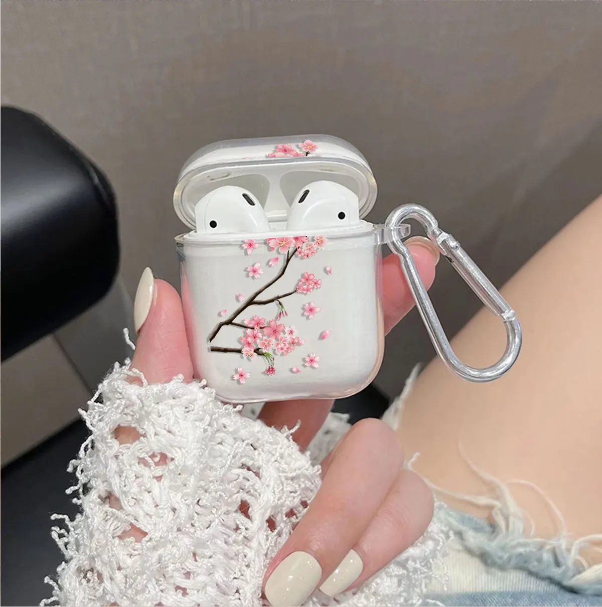 Charming Protective Headphone Case with Hooks