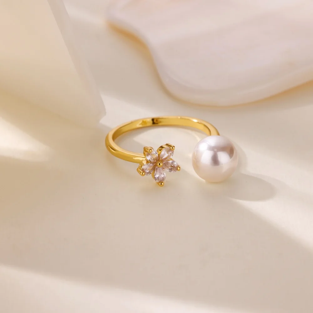 Zircon Heart Diamond Rings For Women Men