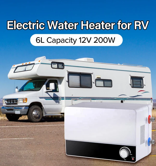 Calentador de agua eléctrico para autocaravana, tanque de calentador de agua  caliente pequeño para autocaravana, 12 v CC, gran oferta de China -  AliExpress