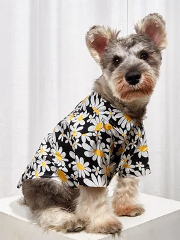 Daisy Print Dog Shirt 1
