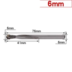 Premium Solid Tungsten Carbide Metal Drill Bits (3 - 10MM) (6mm)