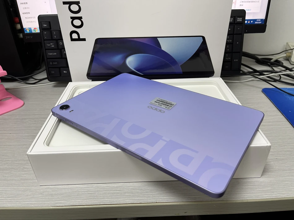 OPPO Pad Tablet Snapdragon 870 11'' 120Hz 2560x1600 Screen 8360mAh Battery 33W Charge Face ID Andrdid 11 Color OS 12 13MP Camera ram computer