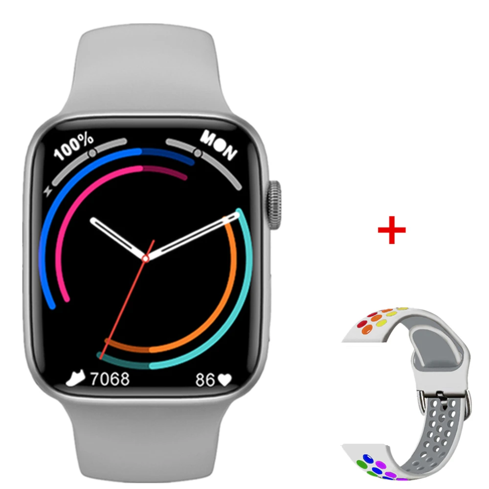 2022 DT NO.1 Sport Smart Watch Series 7 1.9" HD Screen NFC GPS Tracker Bluetooth Call Men Women 45mm Smartwatch for Apple Xiaomi 