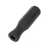 2pcs Black Table Soccer Part Kids Football Fussball Foosball Handle Grips Rubber Replacment 3