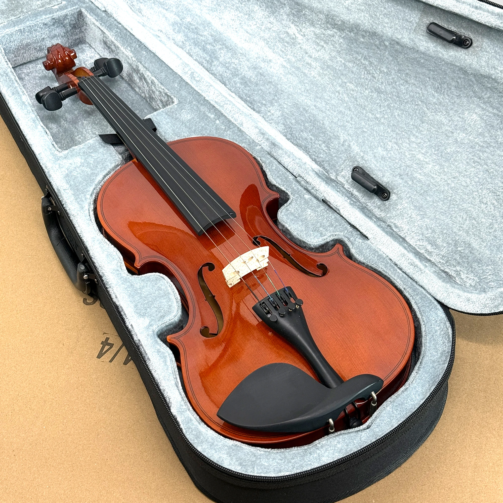 1/8 1/10 1/16 Size Kids Violin, 4/4 Full Size Student Beginner Violin with Hard Case, Bow, Shoulder Rest, Rosin, Strings.