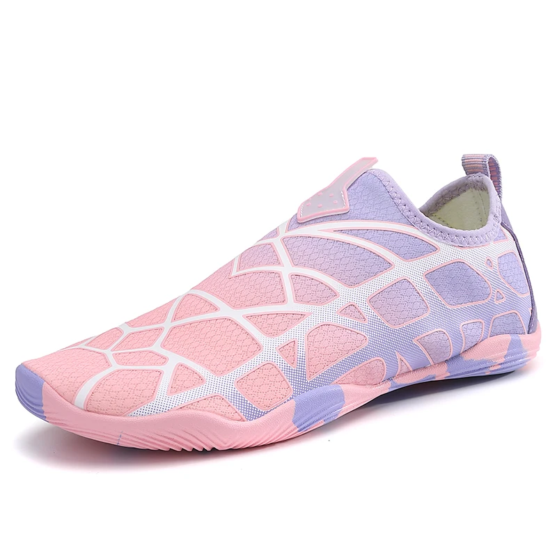 New Barefoot Aqua Shoes Unisex Summer Quick-Drying Women Beach Shoes Couple Seaside Non-Slip Five Finger Footwear