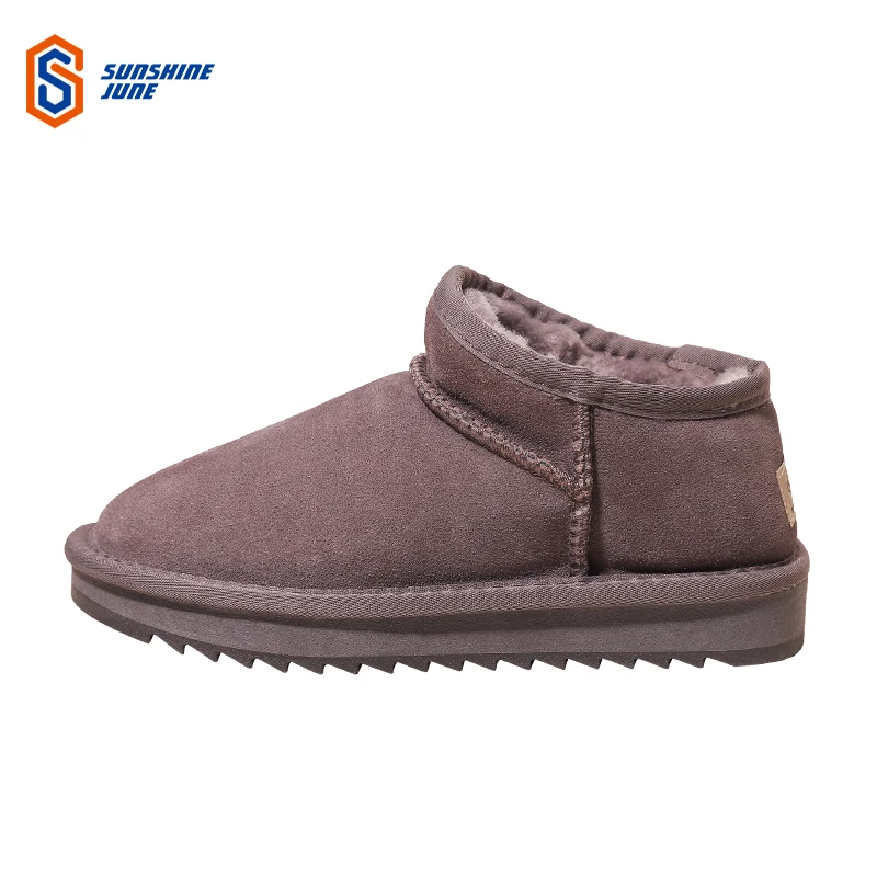 

2022 Women ins new winter plus velvet snow boots women's warm short tube cotton shoes student horsehair boots Matte shoes