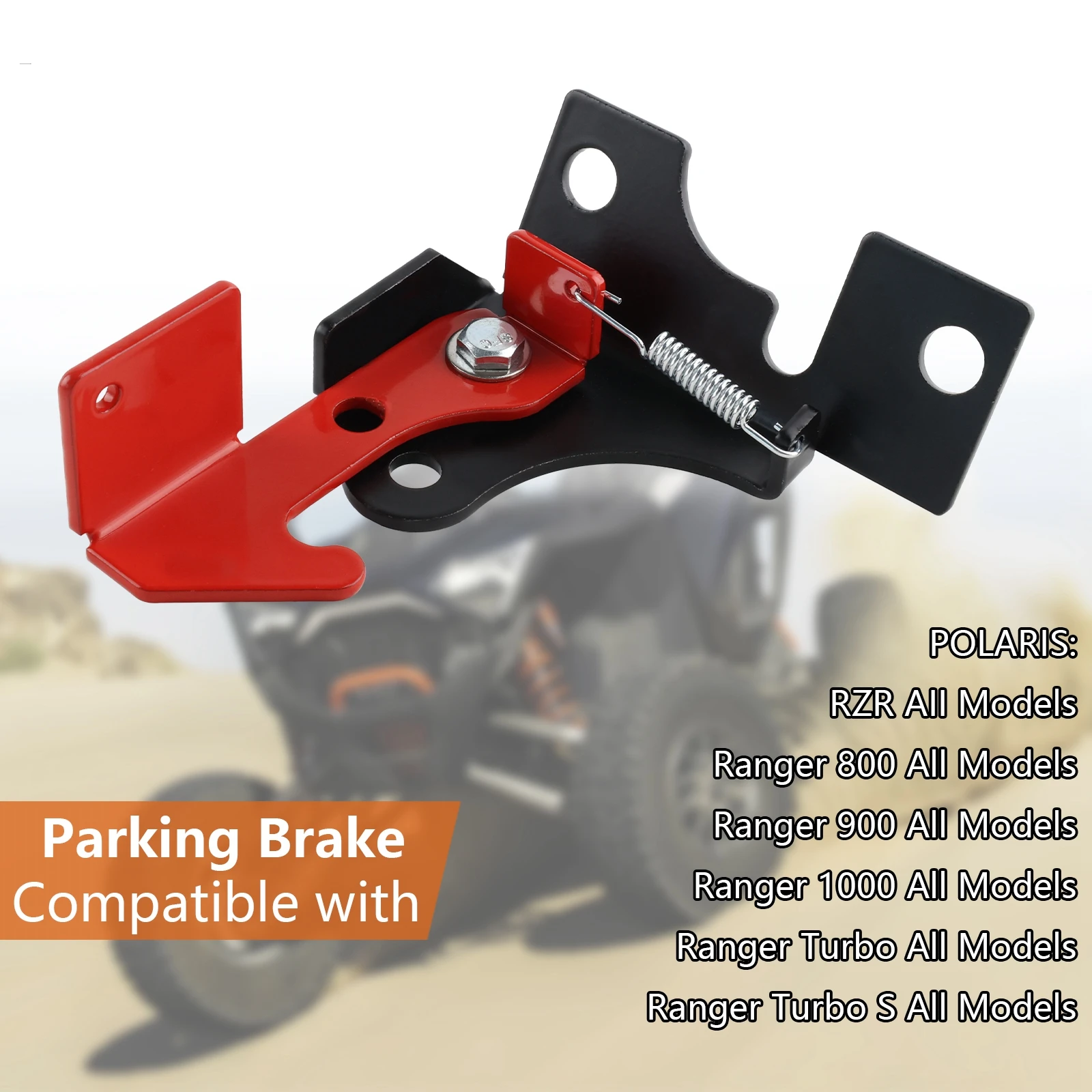 Parking Brake Lock Parking Brake Replacement For Spring Brake Thingy Lockable Heavy Duty Compatible For Polaris RZR 800 900 1000 Models